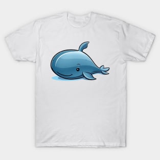 Cute Simple Whale T-Shirt